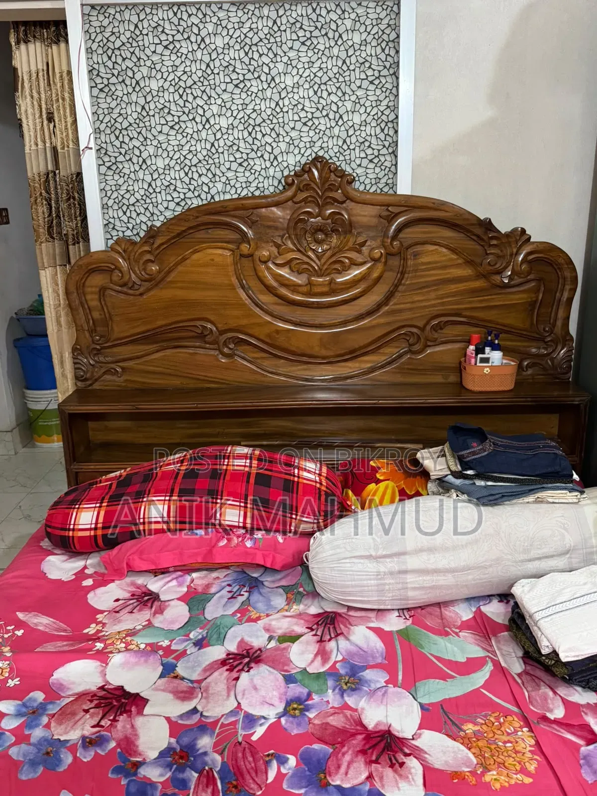 Bed with Mattress