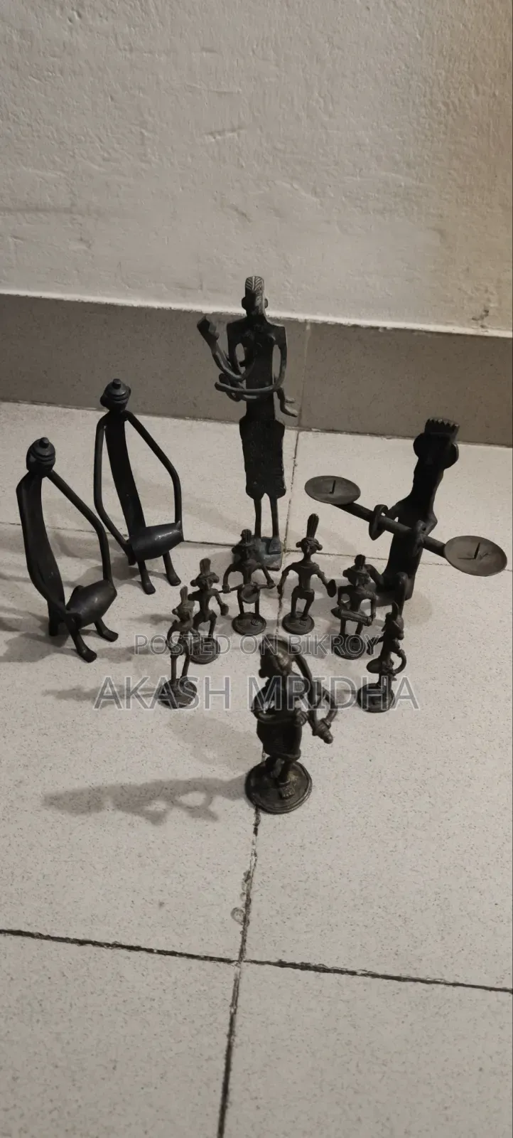 ডোকরা আদিবাসী উৎসবের সন্ধ্যা।