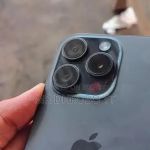 অ্যাপল আইফোন ১৫ প্রো ১২৮ জিবি ব্ল্যাক
