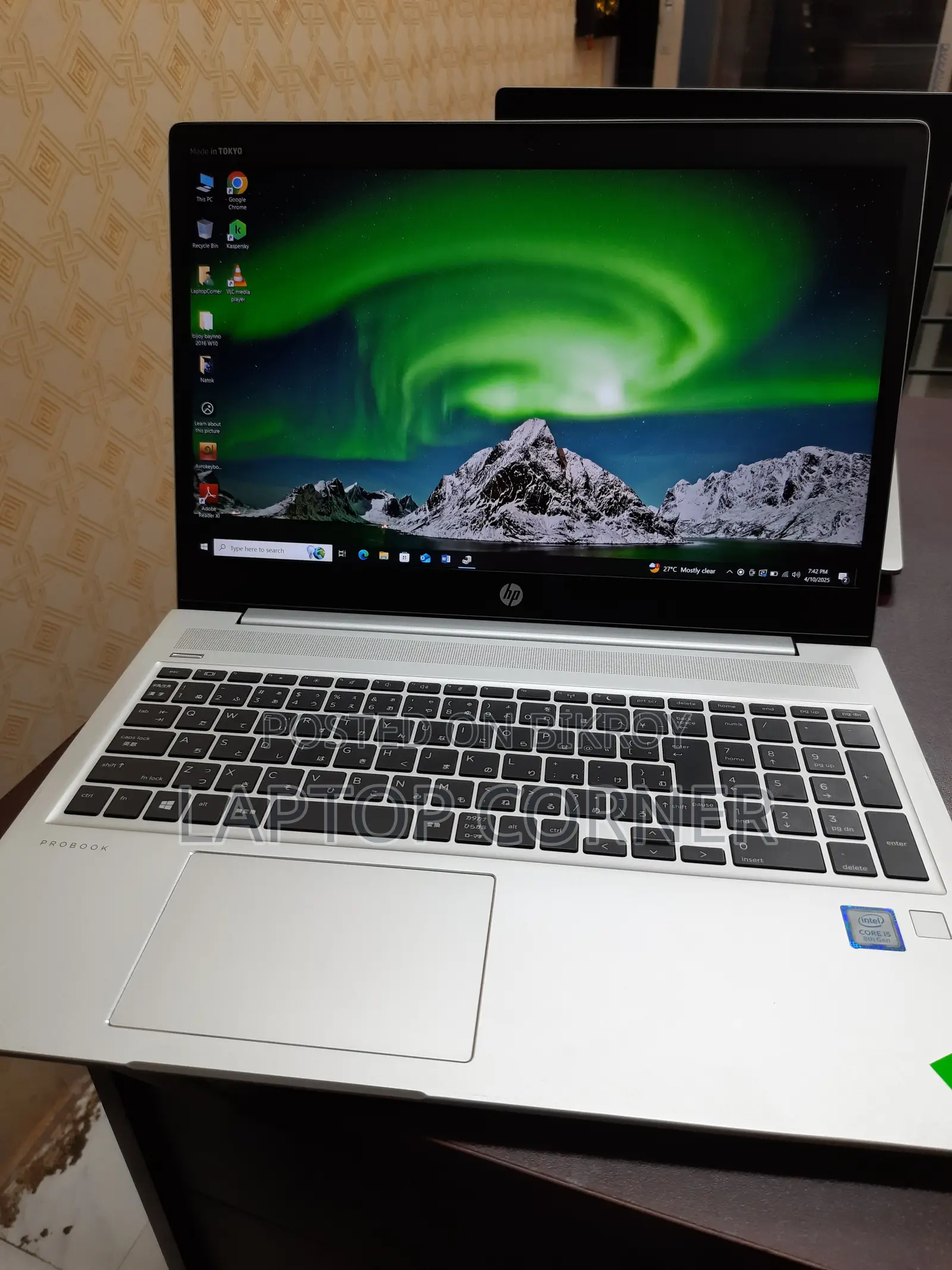 Laptop HP ProBook 450 G6 8GB Intel Core i5 SSD 256GB