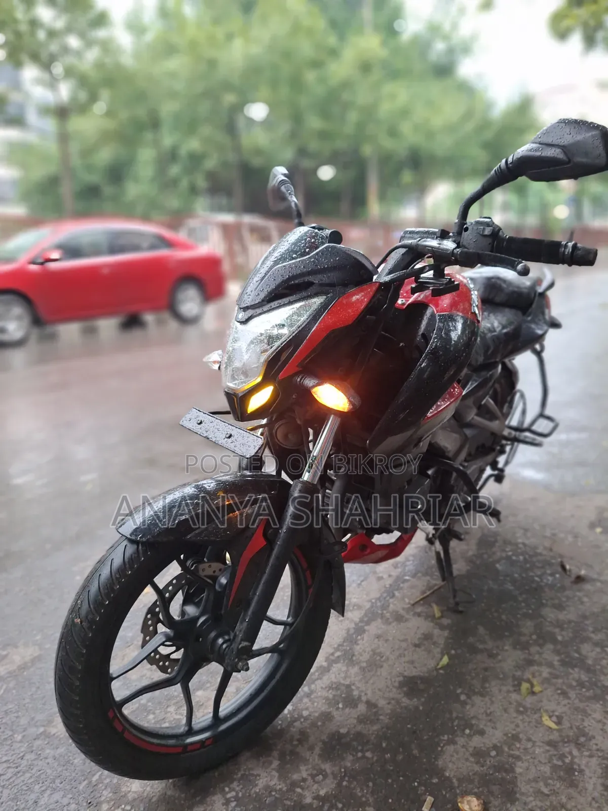 Bajaj Pulsar NS 160 2019 Red