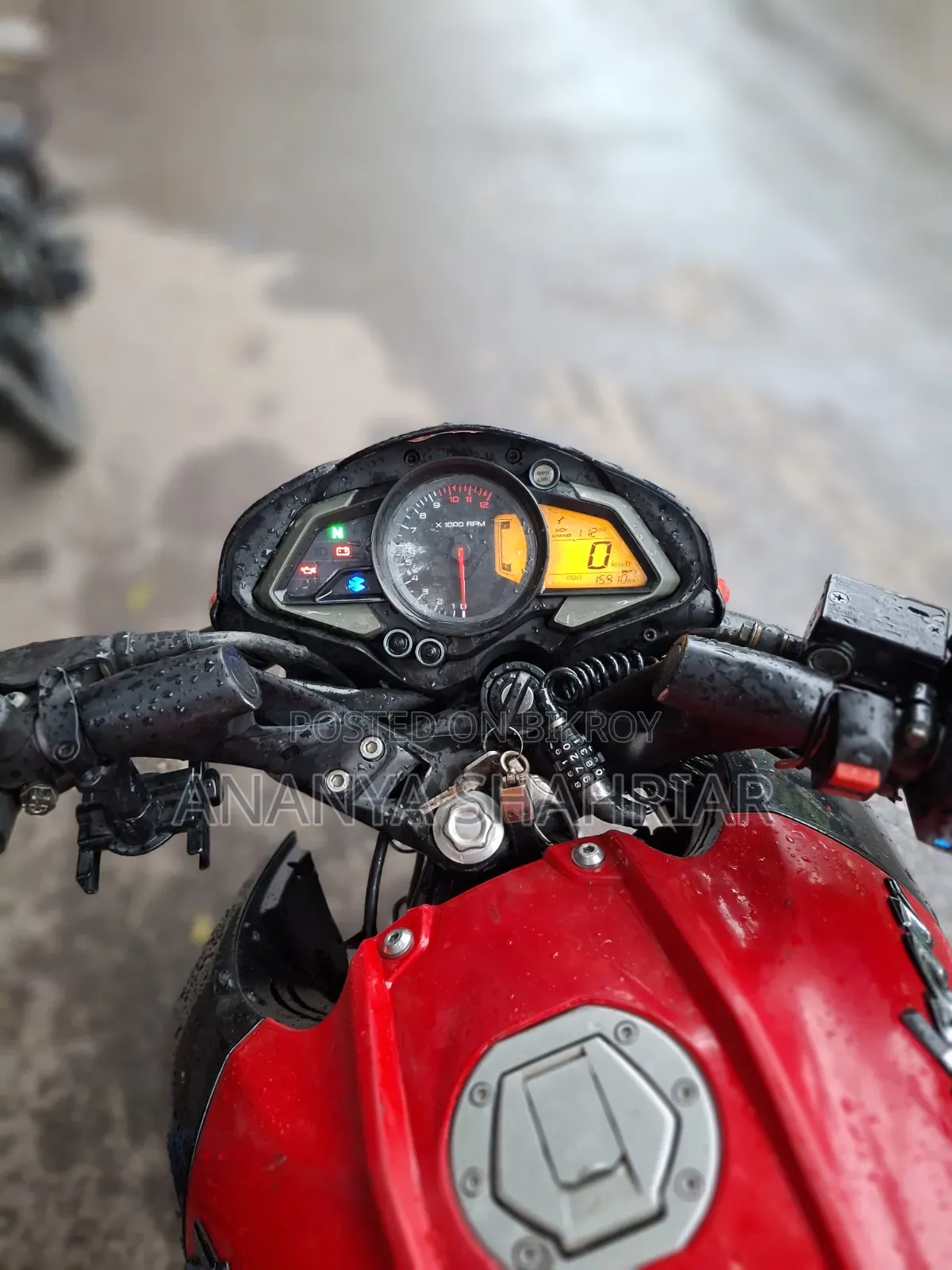 Bajaj Pulsar NS 160 2019 Red