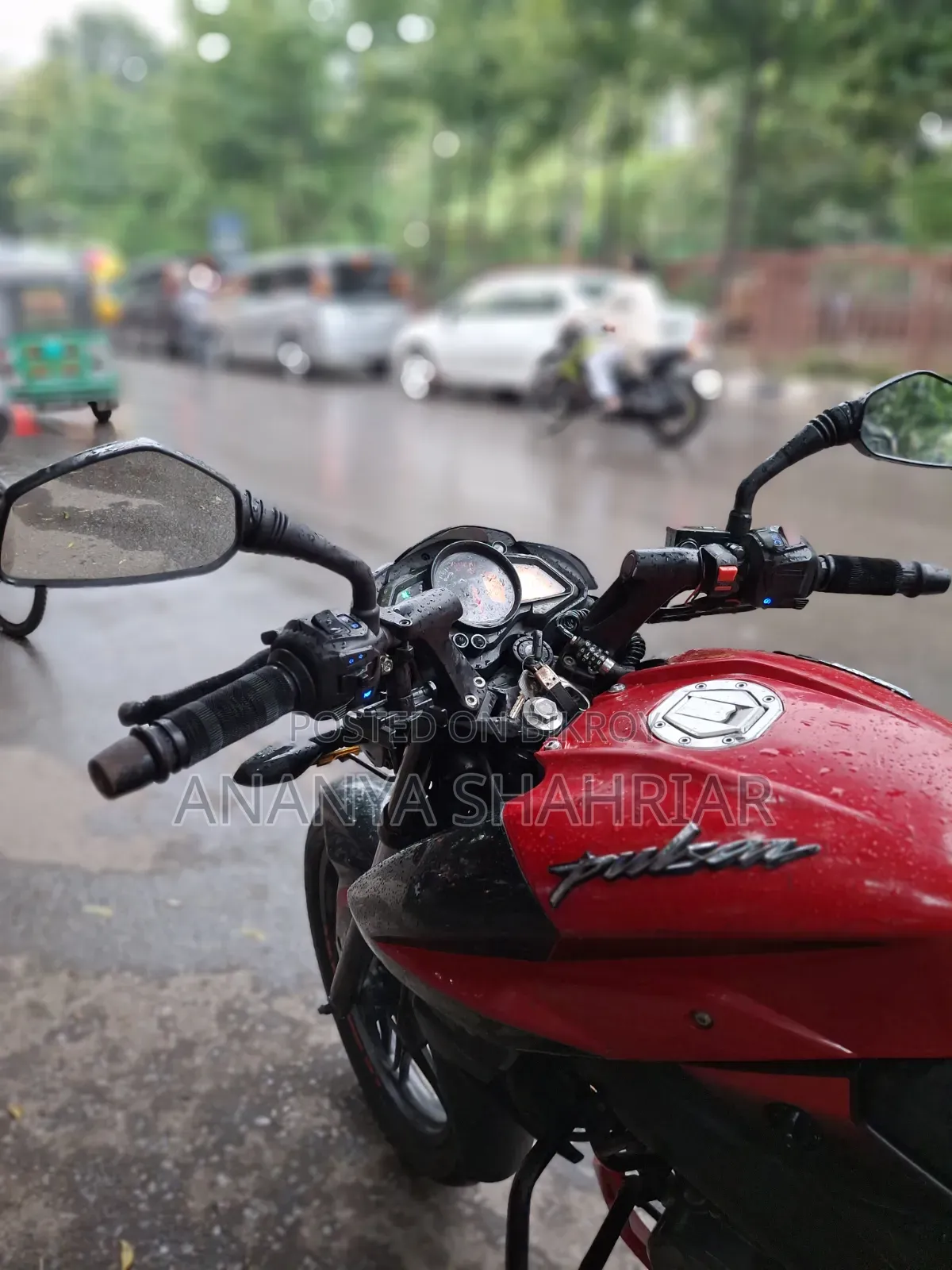 Bajaj Pulsar NS 160 2019 Red