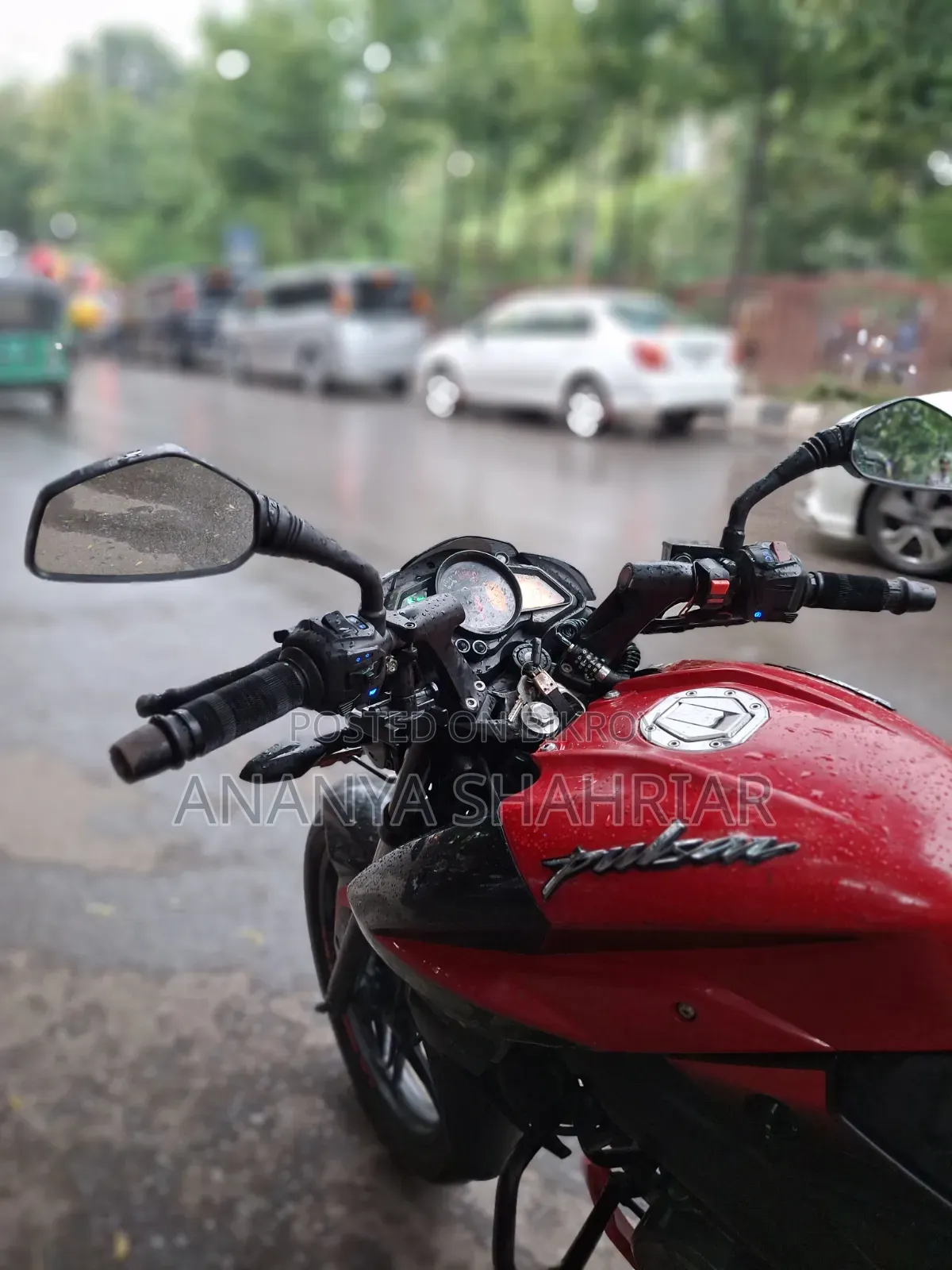Bajaj Pulsar NS 160 2019 Red