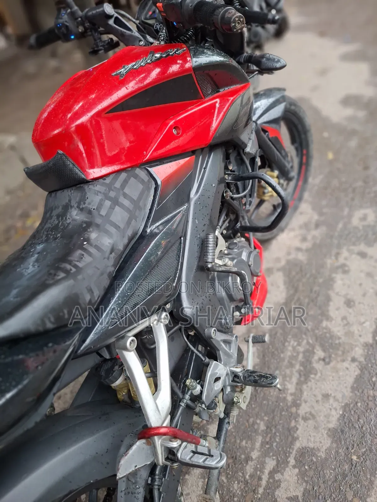 Bajaj Pulsar NS 160 2019 Red