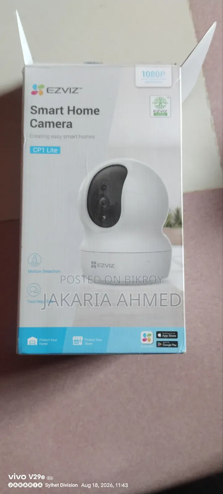 Ezviz Wifi Camera