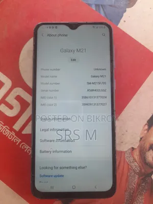 Samsung Galaxy M21 128 GB Black