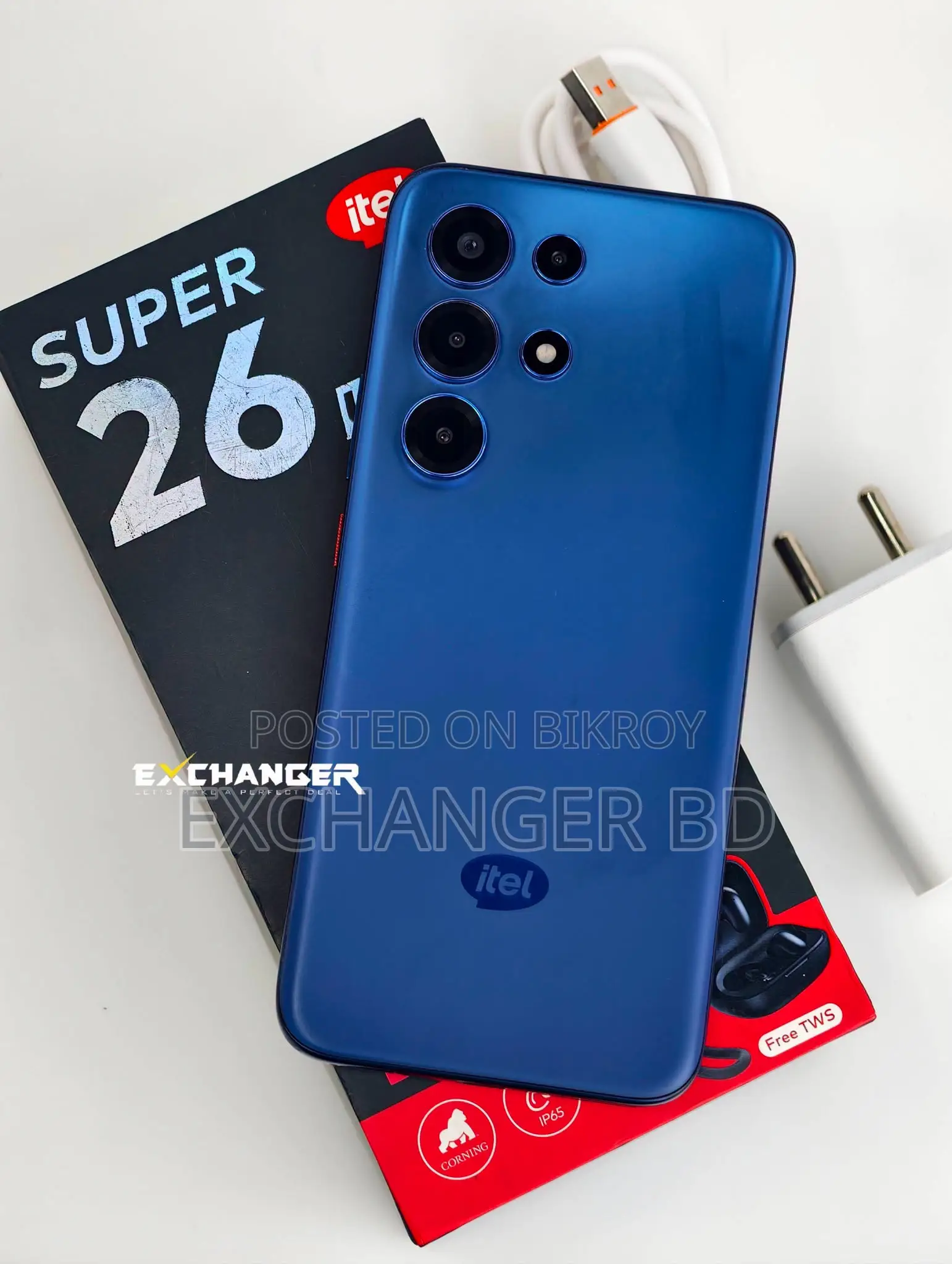 Itel Super 26 Ultra 256 GB Blue