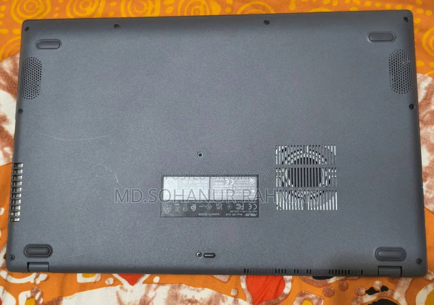 ল্যাপটপ ASUS Vivobook 15 8GB Intel Core I3 SSD 1T
