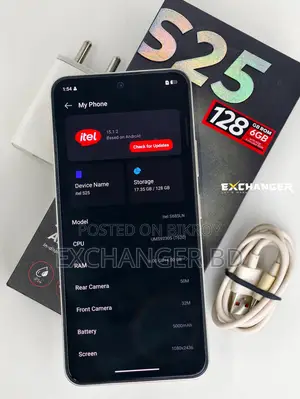 Itel S25 128 GB Gold