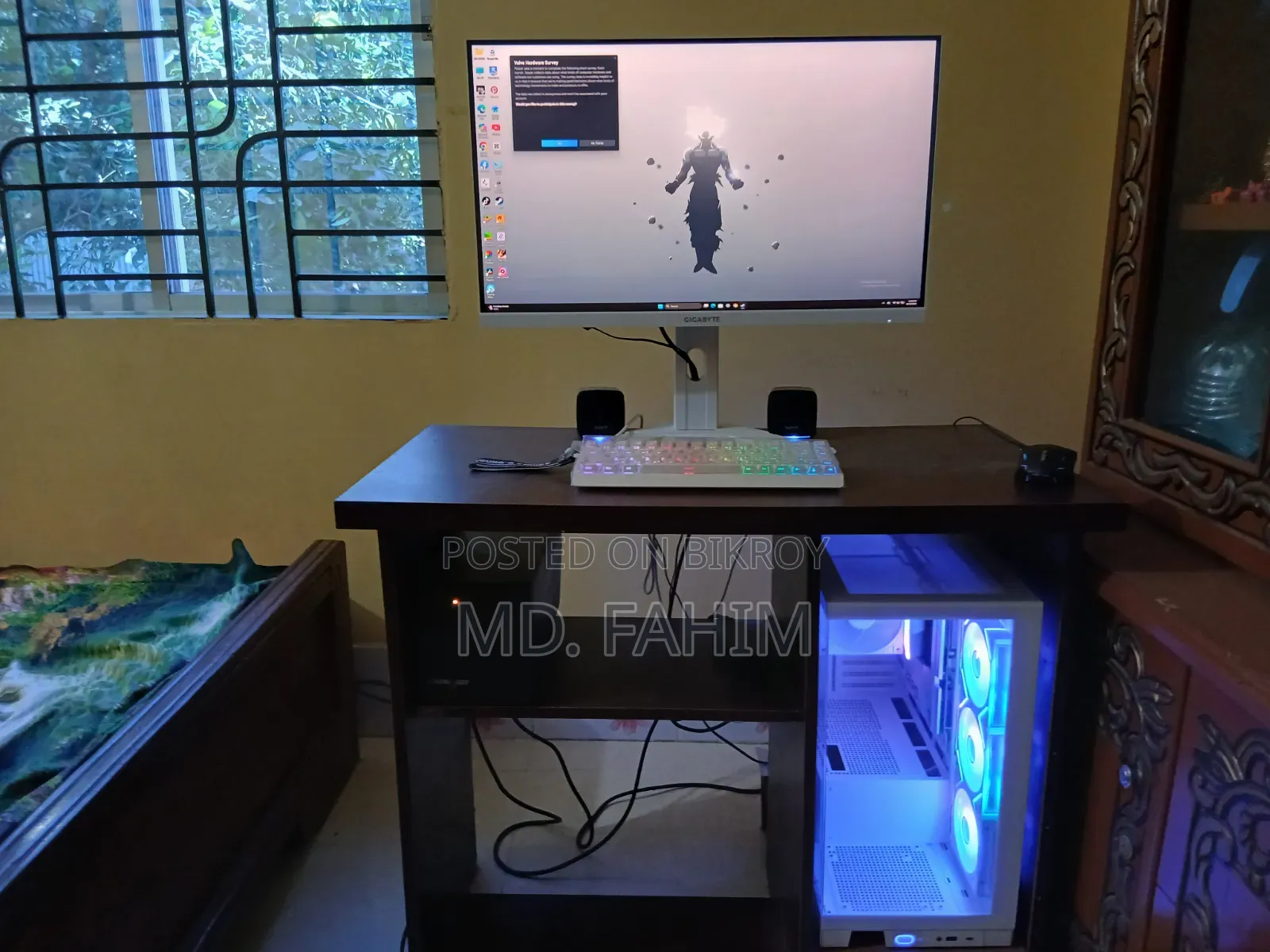 Desktop Computer Msi 16gb Sshd+ssd 500gb