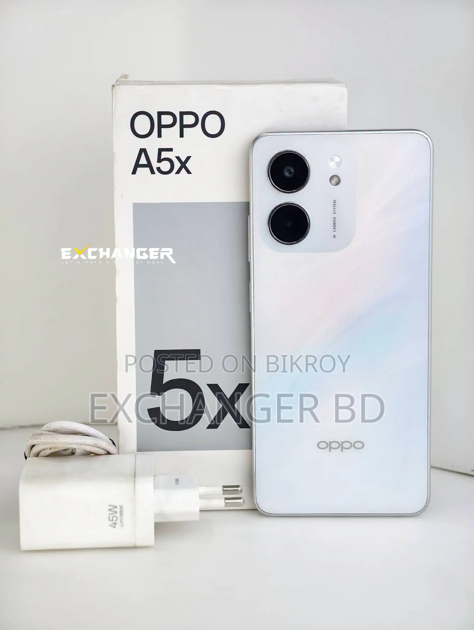Oppo A5X 128 GB White