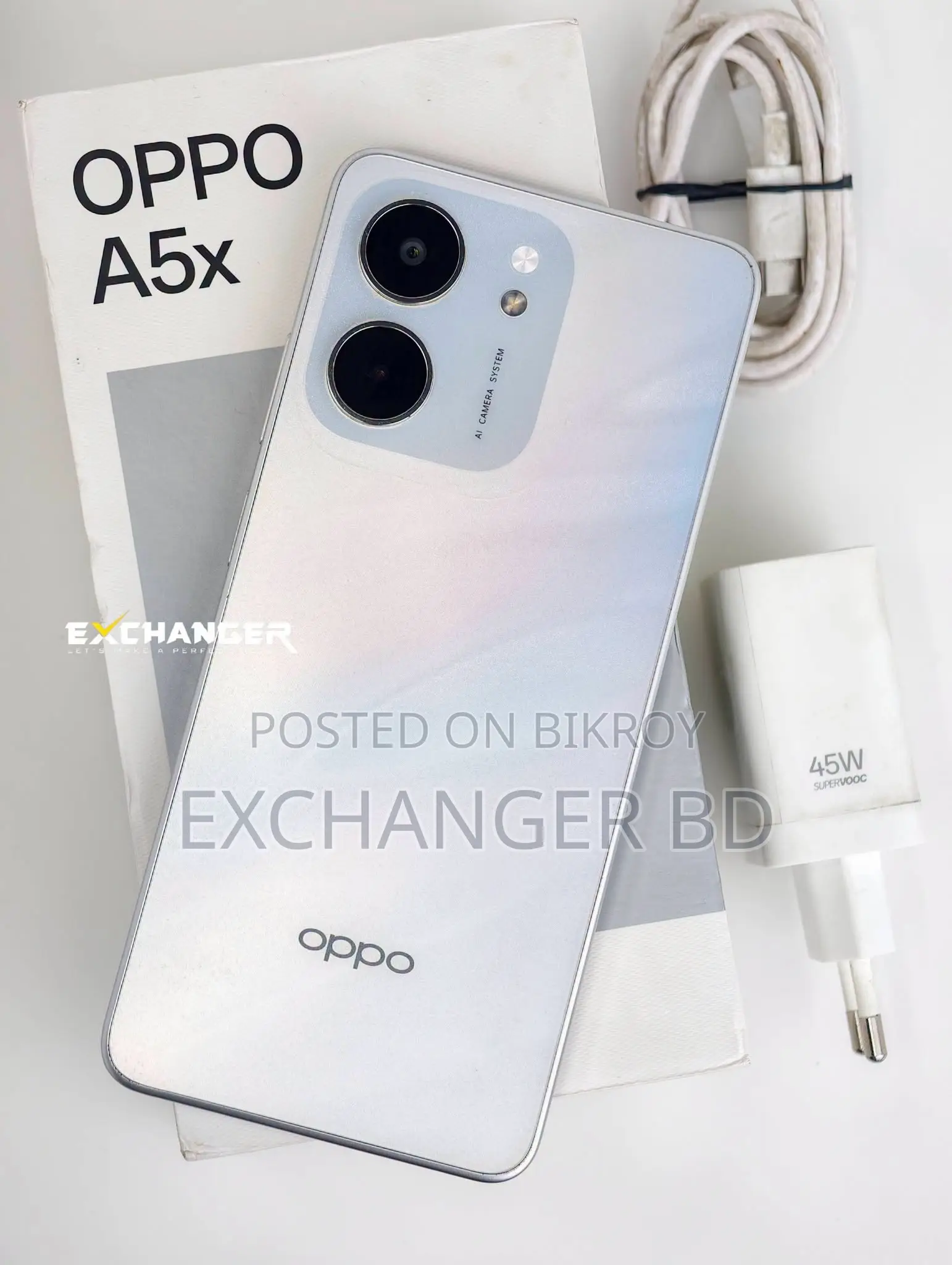 Oppo A5X 128 GB White