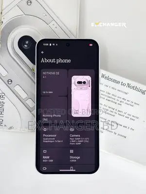 New Nothing Phone 4a 128 GB White