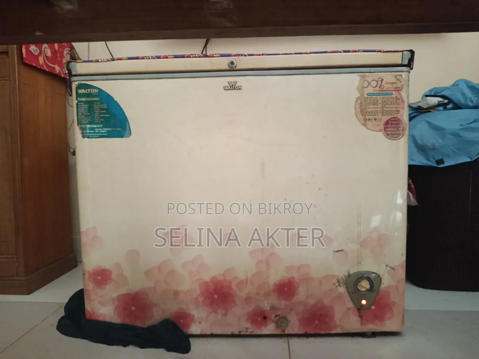 Walton 205 Litre Deep Freezer for Sale (100% Copper Condenser)