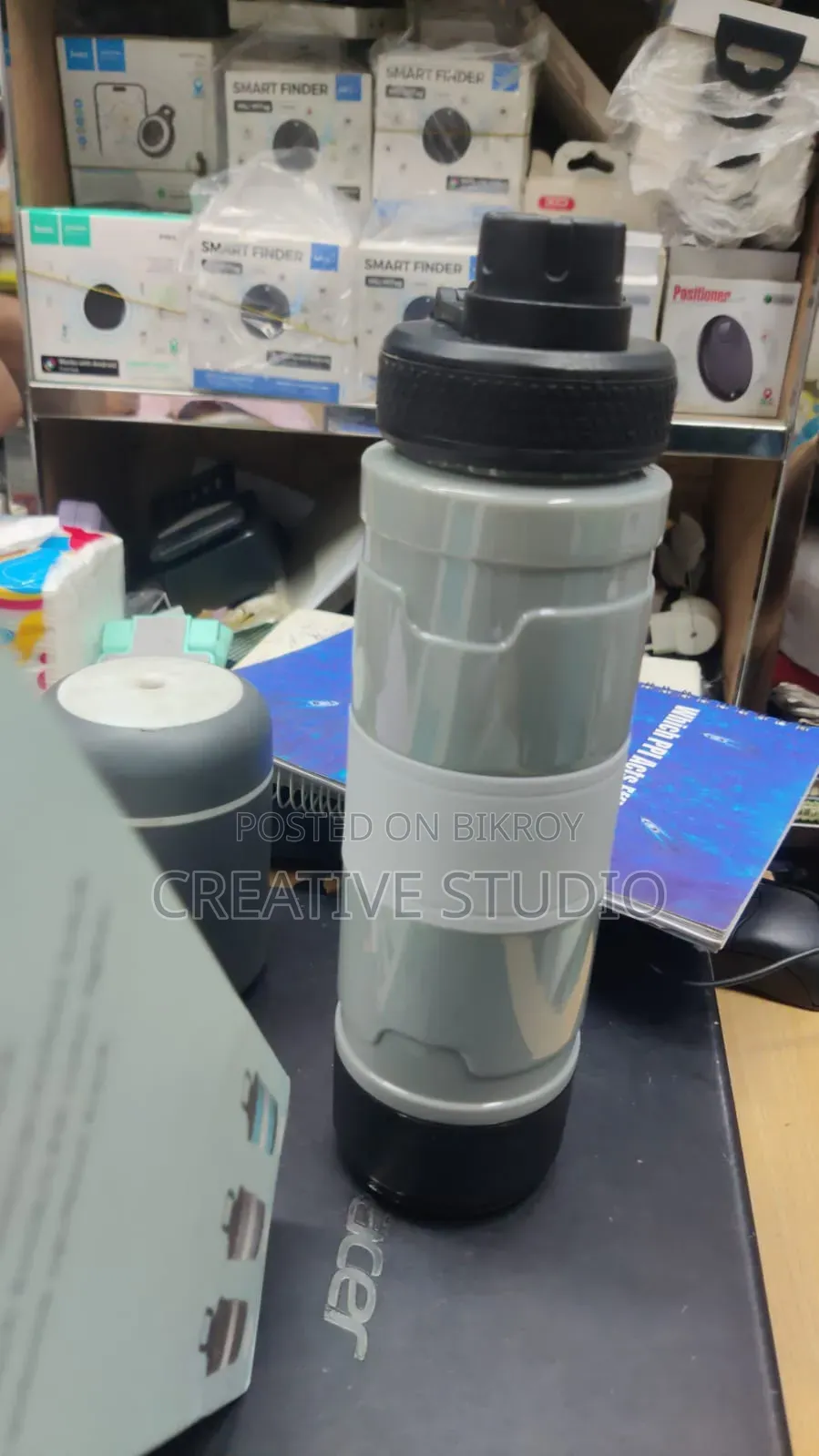 Water Bottle with Stereo Speaker