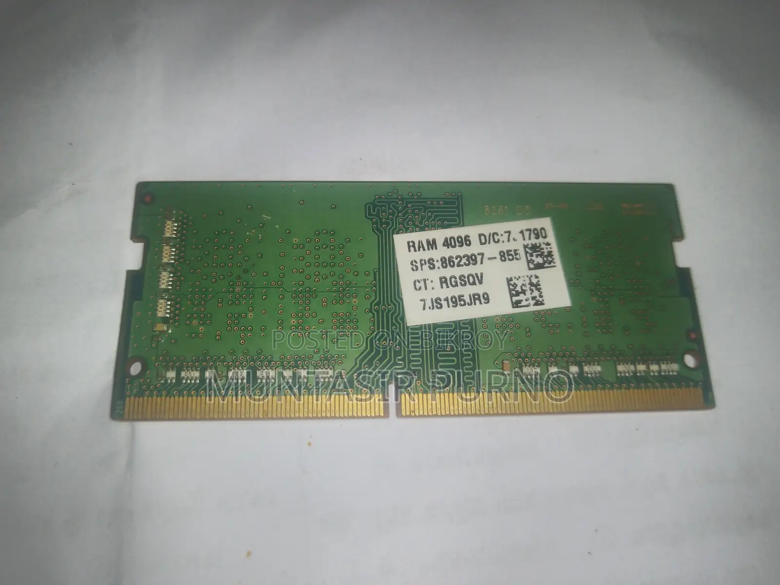 Samsung 4gb Ddr4-2400 So-Dimm