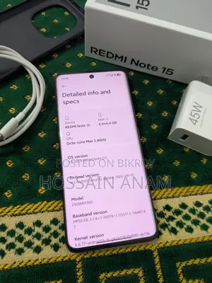 Xiaomi Redmi Note 15 128 GB Black