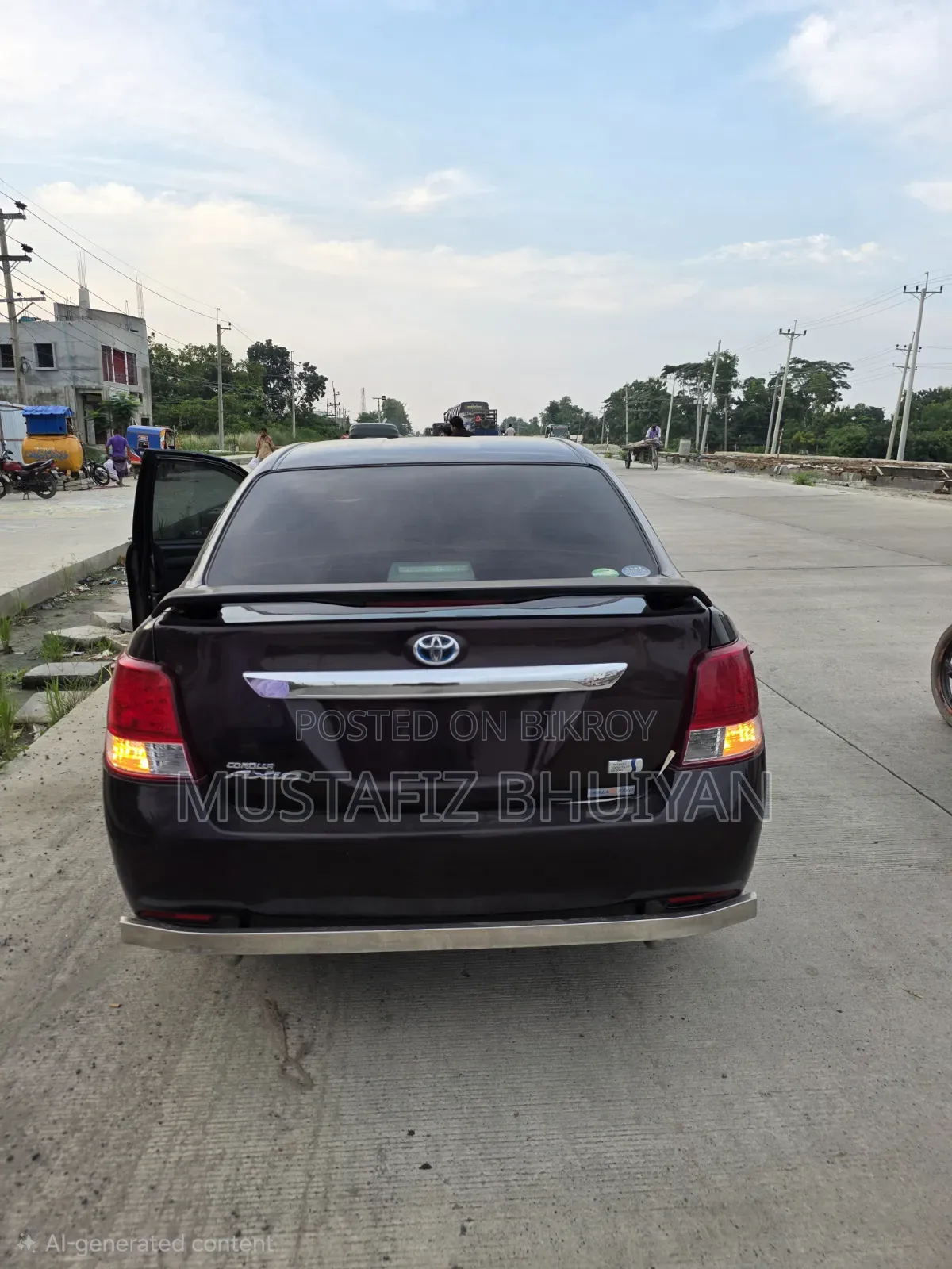 টয়োটা অ্যাক্সিও ২০১৩ মেরুন