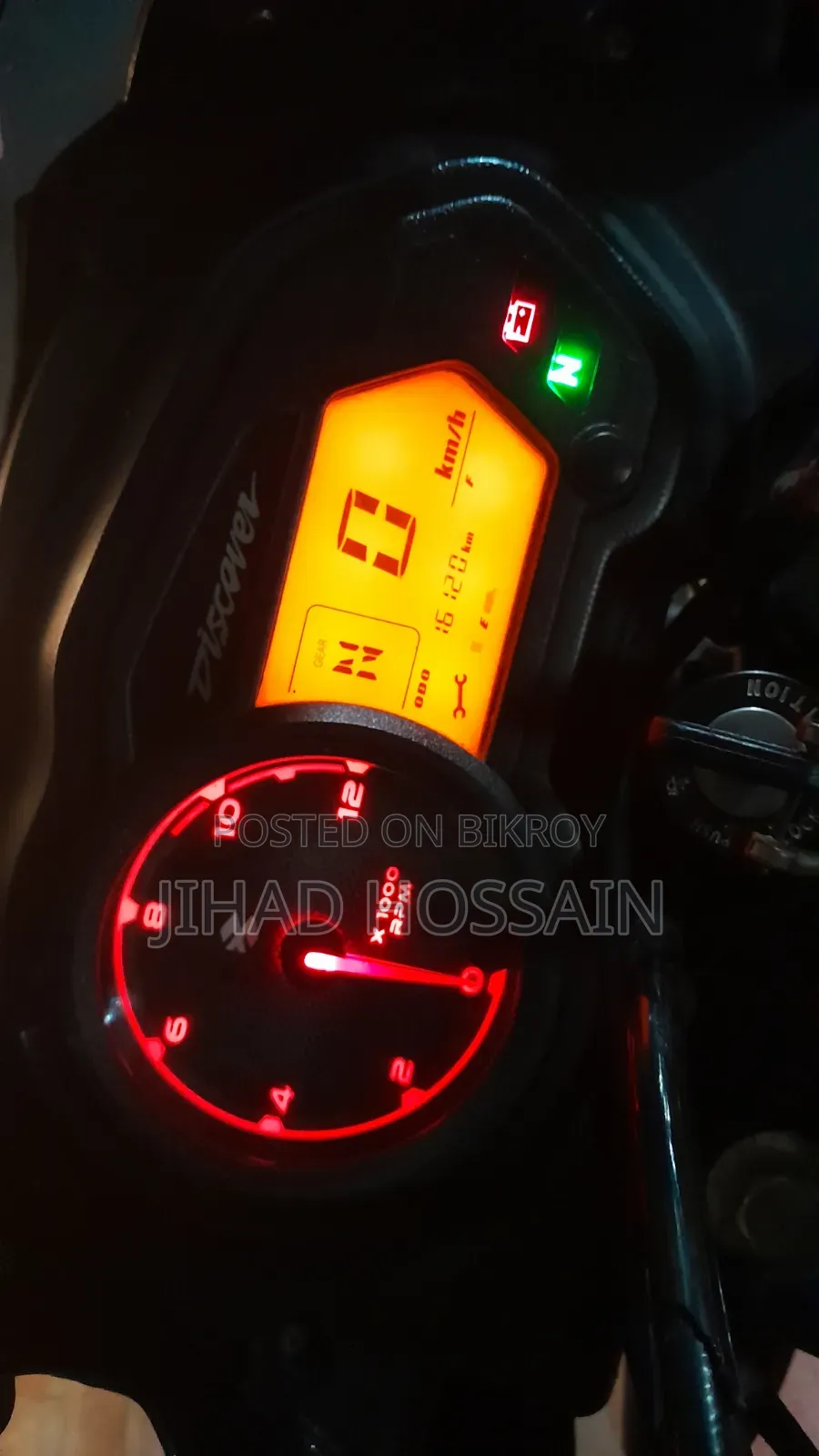 Bajaj Discover 110 2023 Black