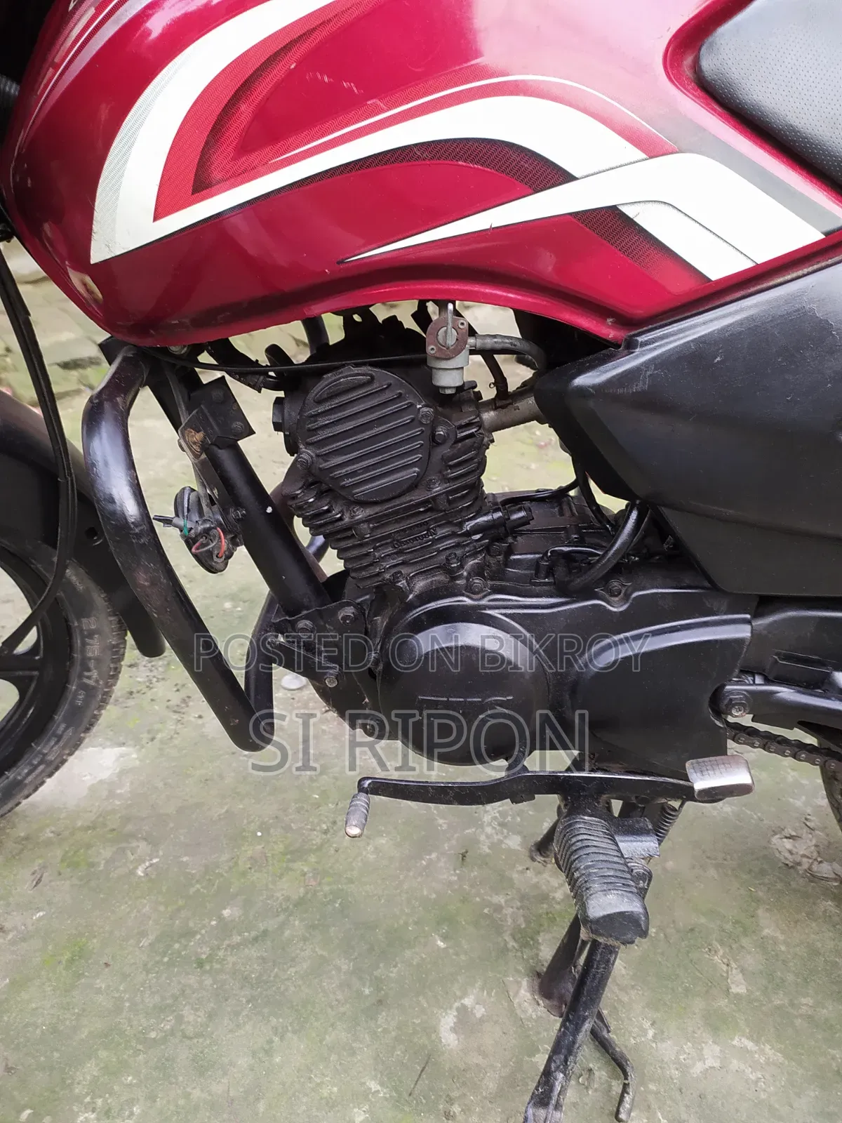 New TVS Metro 2018 Red