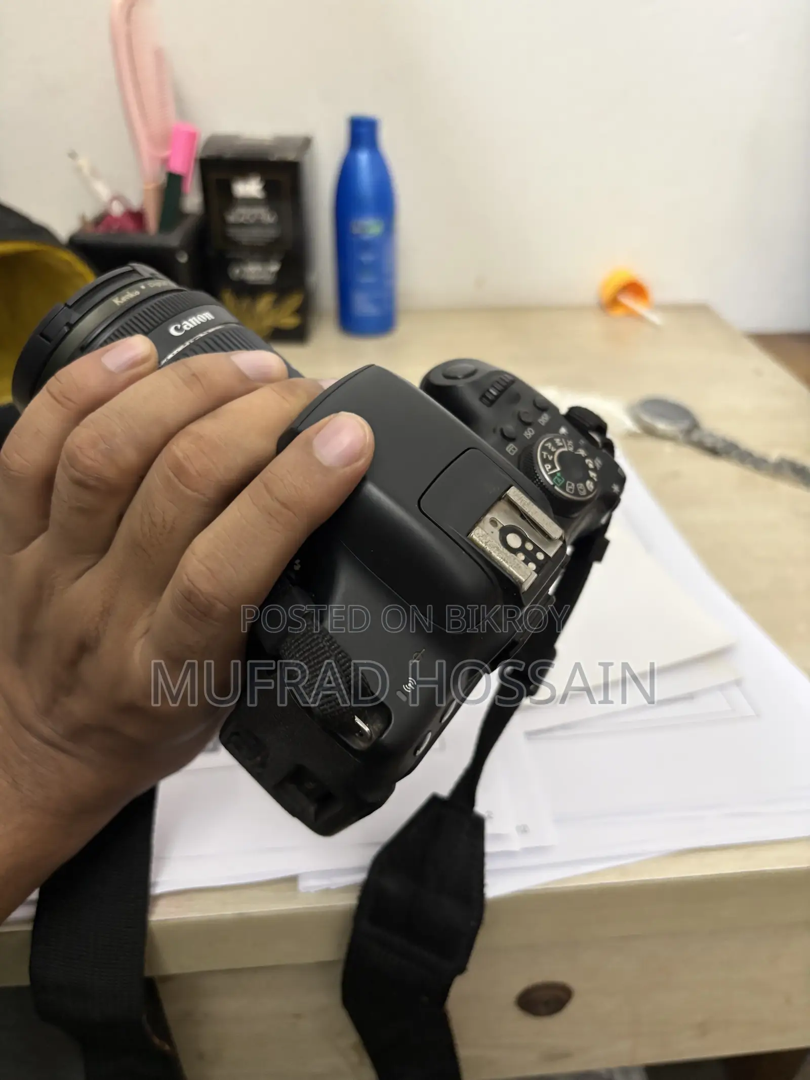 ক্যানন ইওএস ৭৫০ডি ওয়াইফাই ডিএসএলআর ১৮-৫৫ আইএস এসটিএম লেন্স এবং ৫০ প্রাইম ১.৮এফ লেন্স সহ