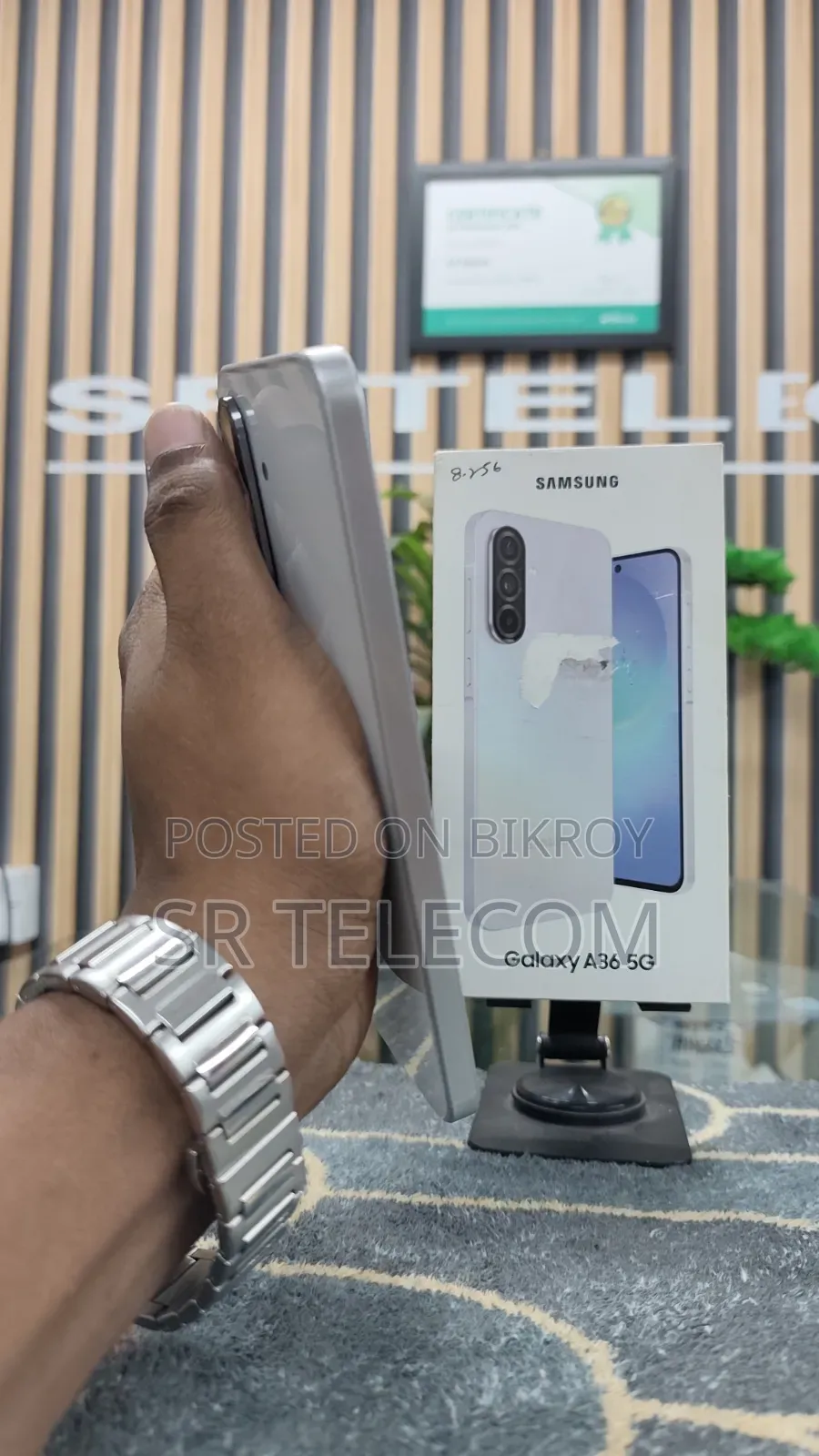 স্যামসাং গ্যালাক্সি এ৩৬ ২৫৬ জিবি হোয়াইট