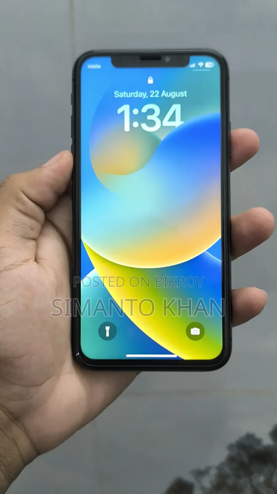 অ্যাপল আইফোন এক্স ২৫৬ জিবি ব্ল্যাক