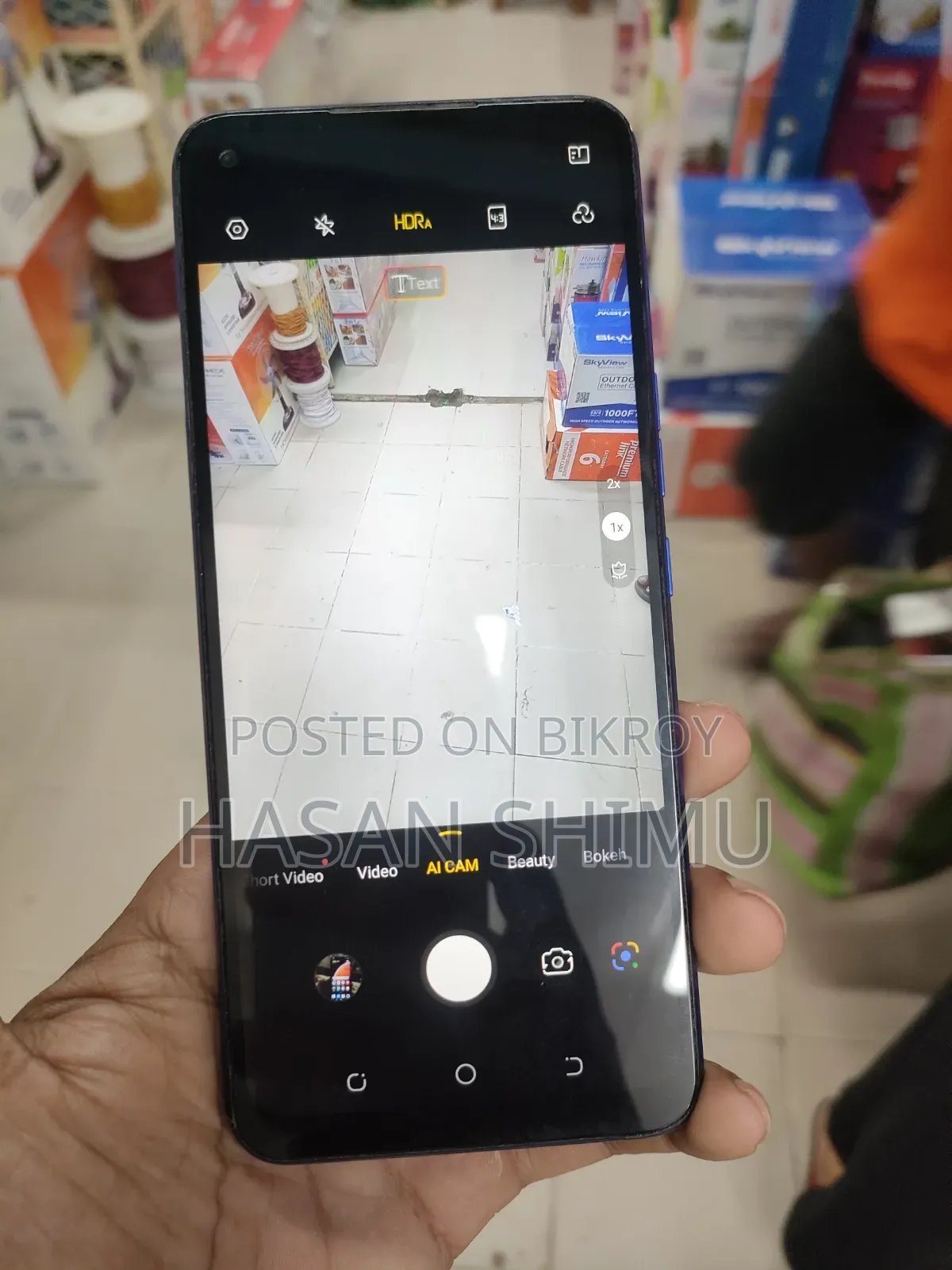 Tecno 128 GB Blue