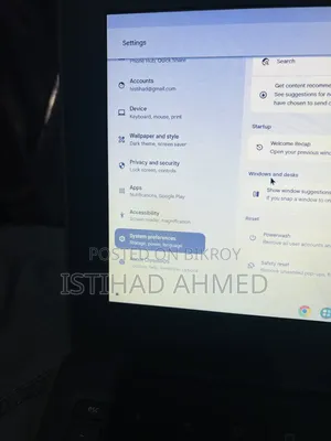 Laptop Google 3GB Intel Core i3 SSHD+SSD 16 GB