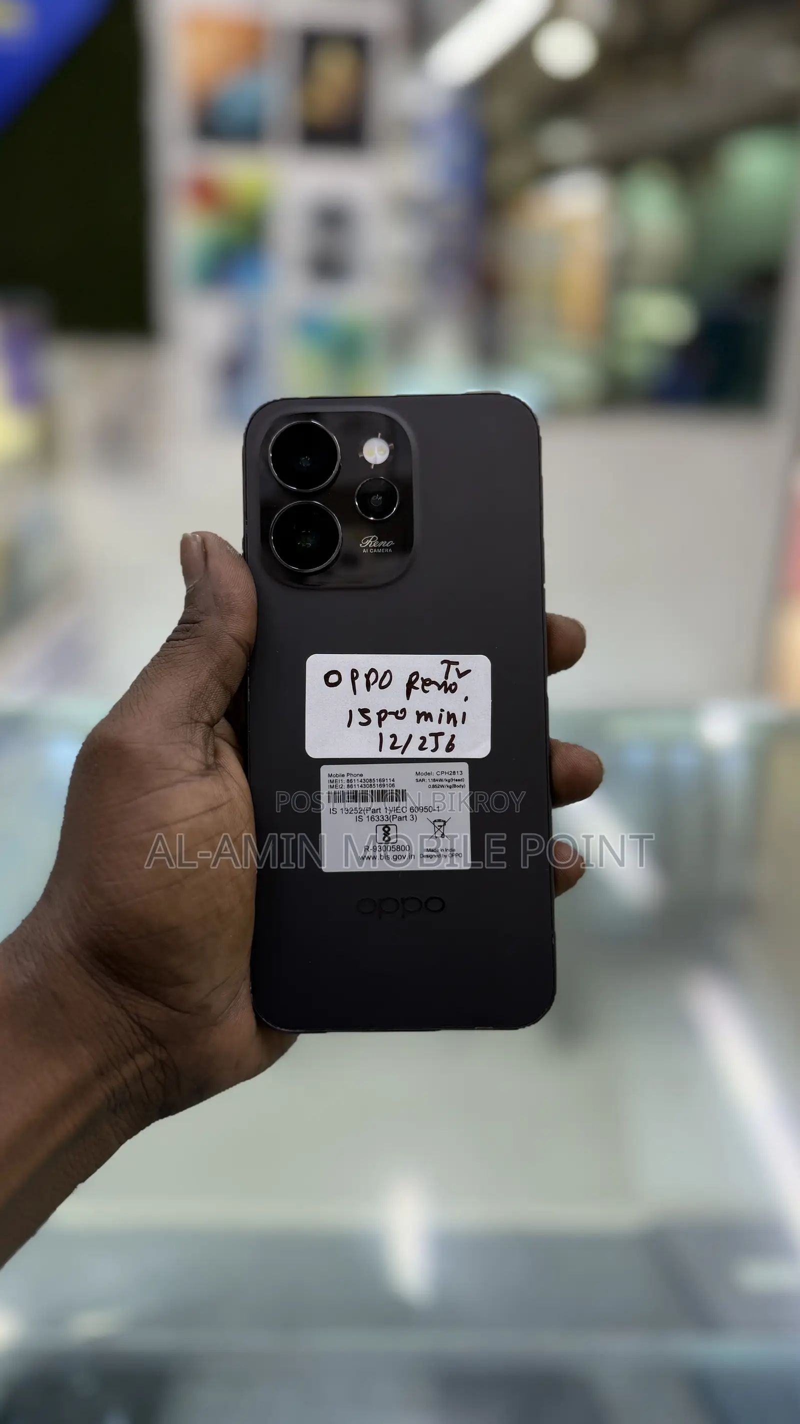 Oppo Reno15 Pro Mini 5G 256 GB Black
