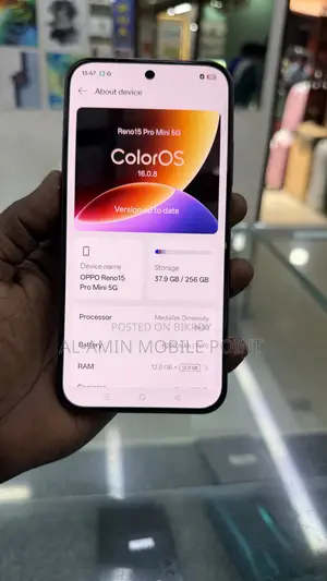 Oppo Reno15 Pro Mini 5G 256 GB Black