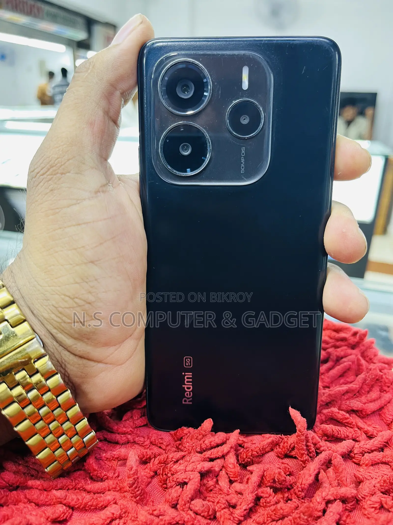 শাওমি রেডমি নোট ১৪ ৫জি ২৫৬ জিবি ব্ল্যাক