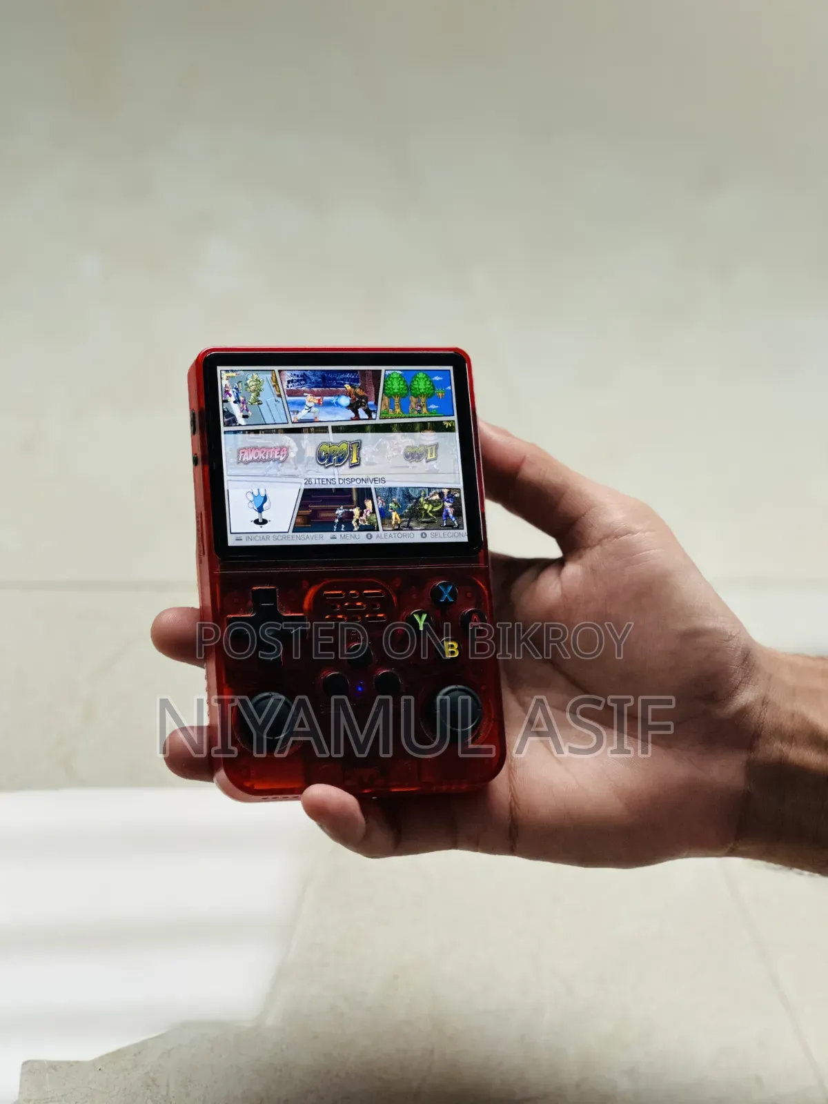 R36S Handheld Retro Game Console (64GB SD Card)