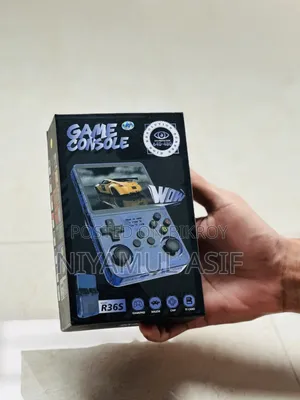 R36S Handheld Retro Game Console (64GB SD Card)