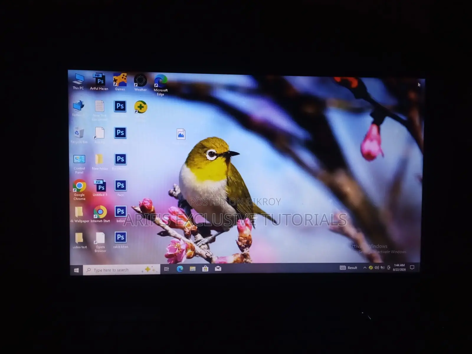 Laptop HP 15s 4GB Intel Core I5 HDD+SSD 512GB