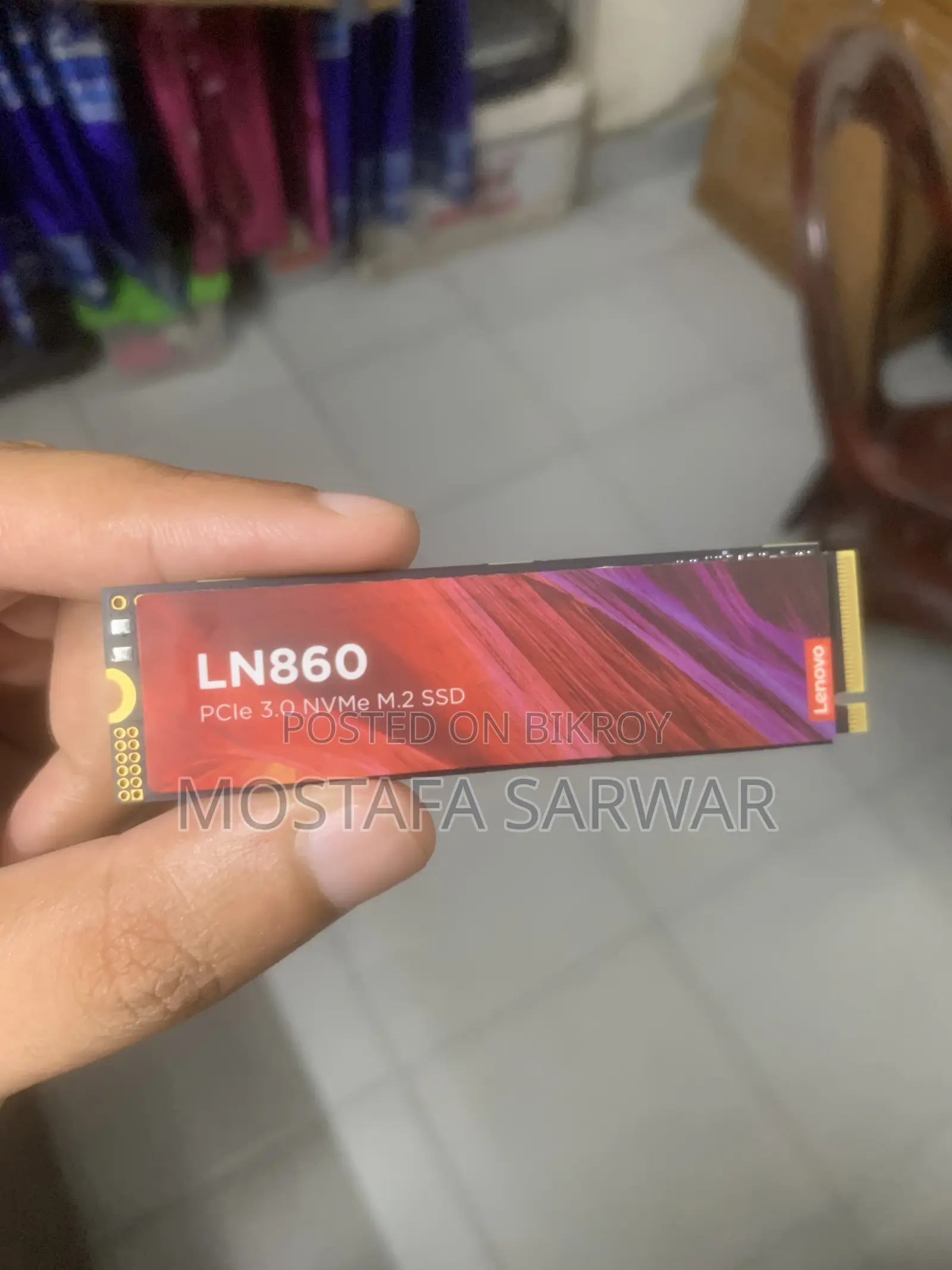 Lenovo Ln860 512gb Nvme SSD
