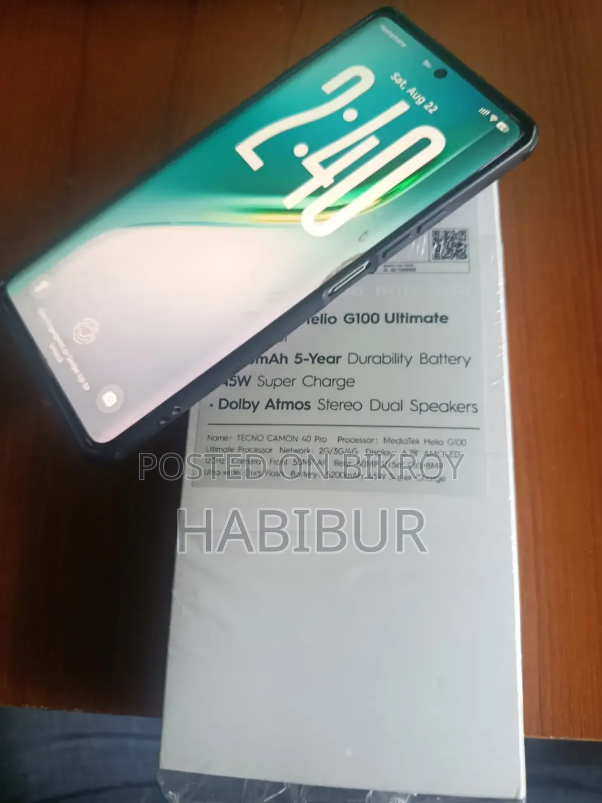 Tecno Camon 40 Pro 4G 256 GB