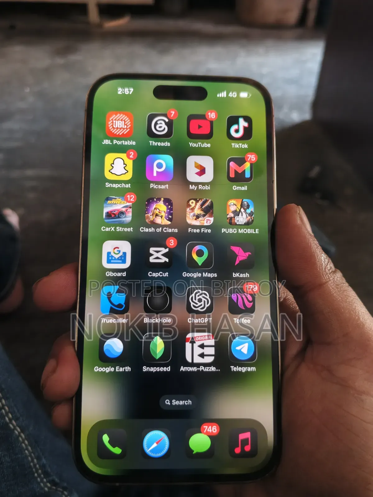 অ্যাপল আইফোন ১৪ প্রো ২৫৬ জিবি গোল্ড