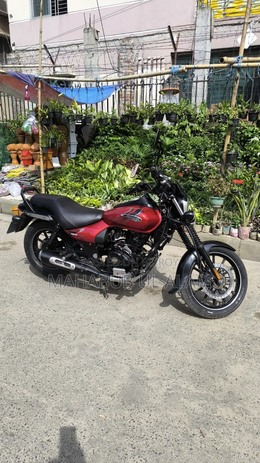 Bajaj Avenger 160 Street 2021 Red
