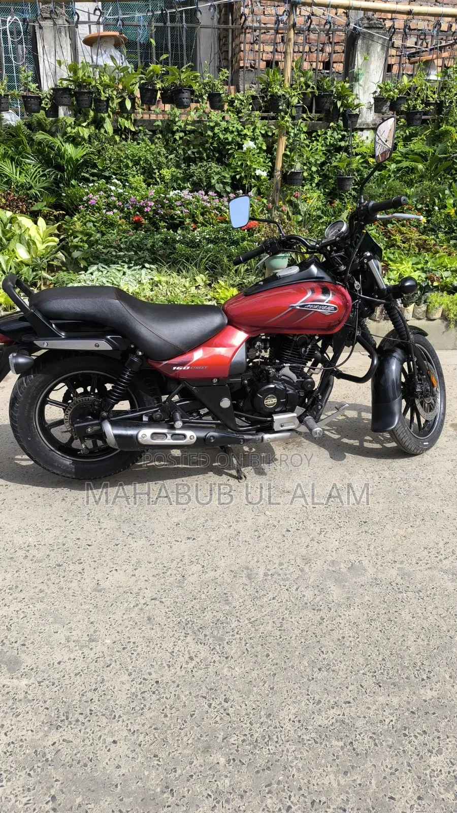 Bajaj Avenger 160 Street 2021 Red