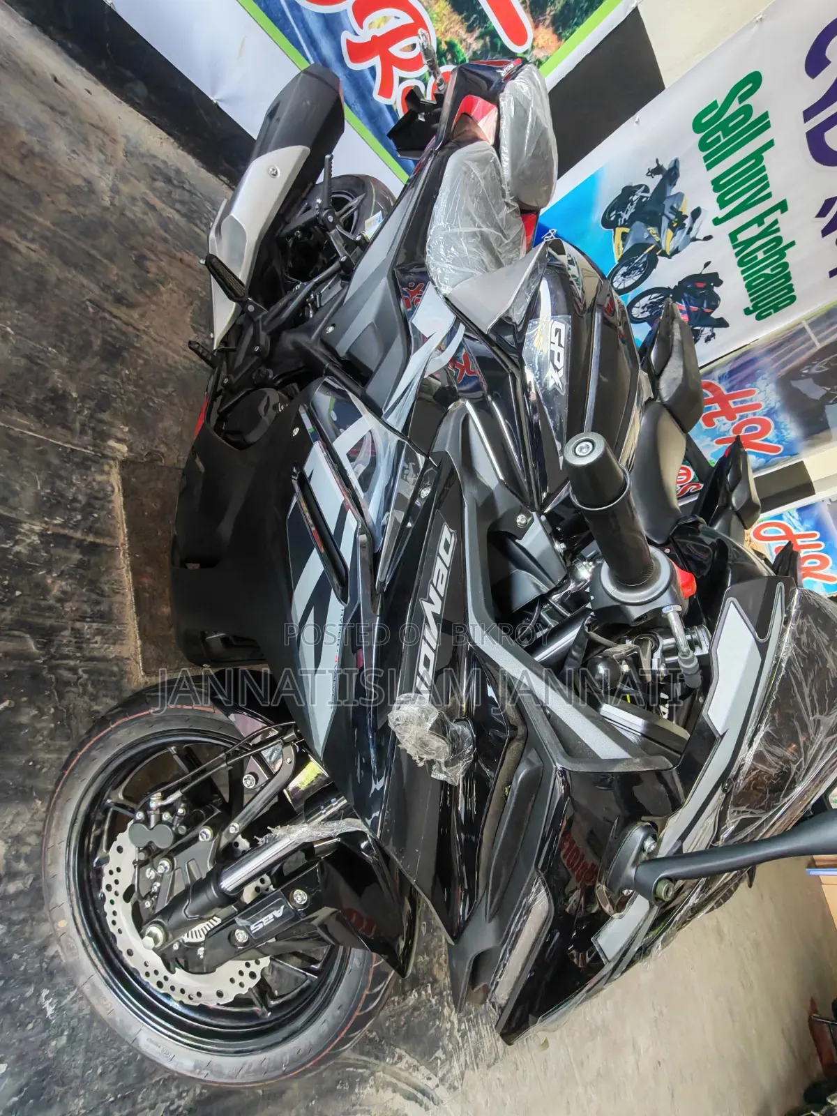 New GPX Demon GR200R 2026 Black