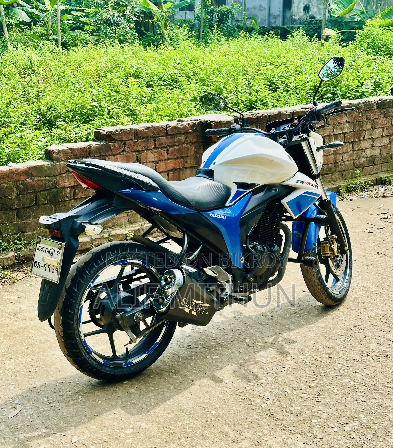 Suzuki Gixxer 2017 Blue