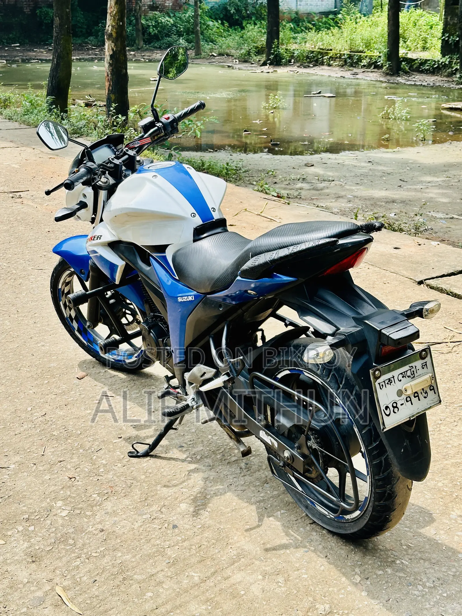 Suzuki Gixxer 2017 Blue