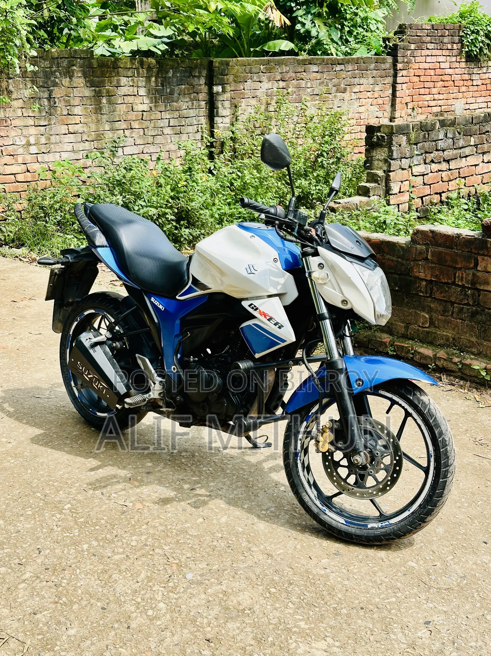 Suzuki Gixxer 2017 Blue