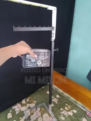 Rack Stand With Battery Light