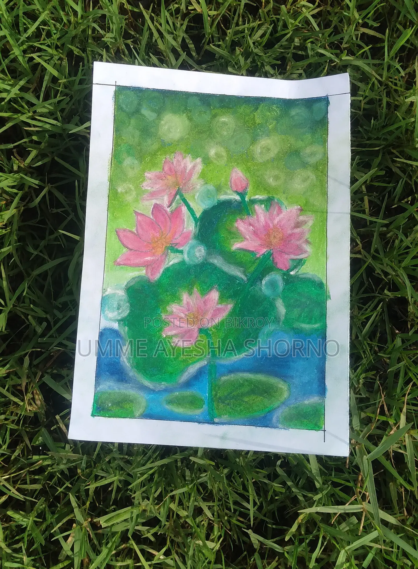 পদ্মের নান্দনিক শিল্পকর্ম