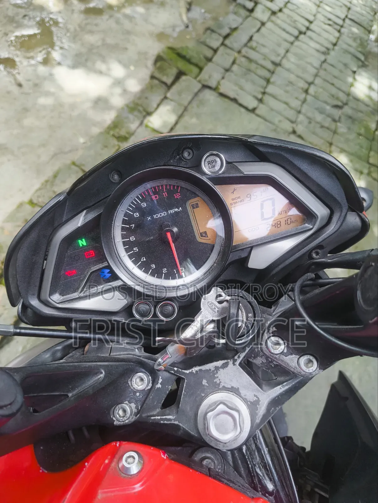 Bajaj Pulsar NS 160 2018 Red