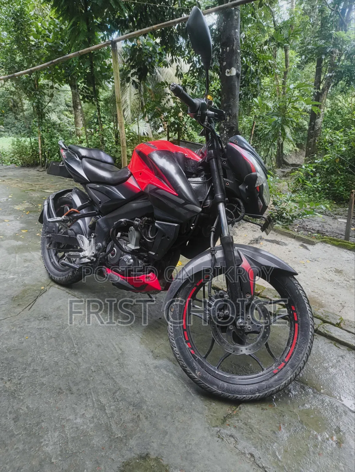 Bajaj Pulsar NS 160 2018 Red