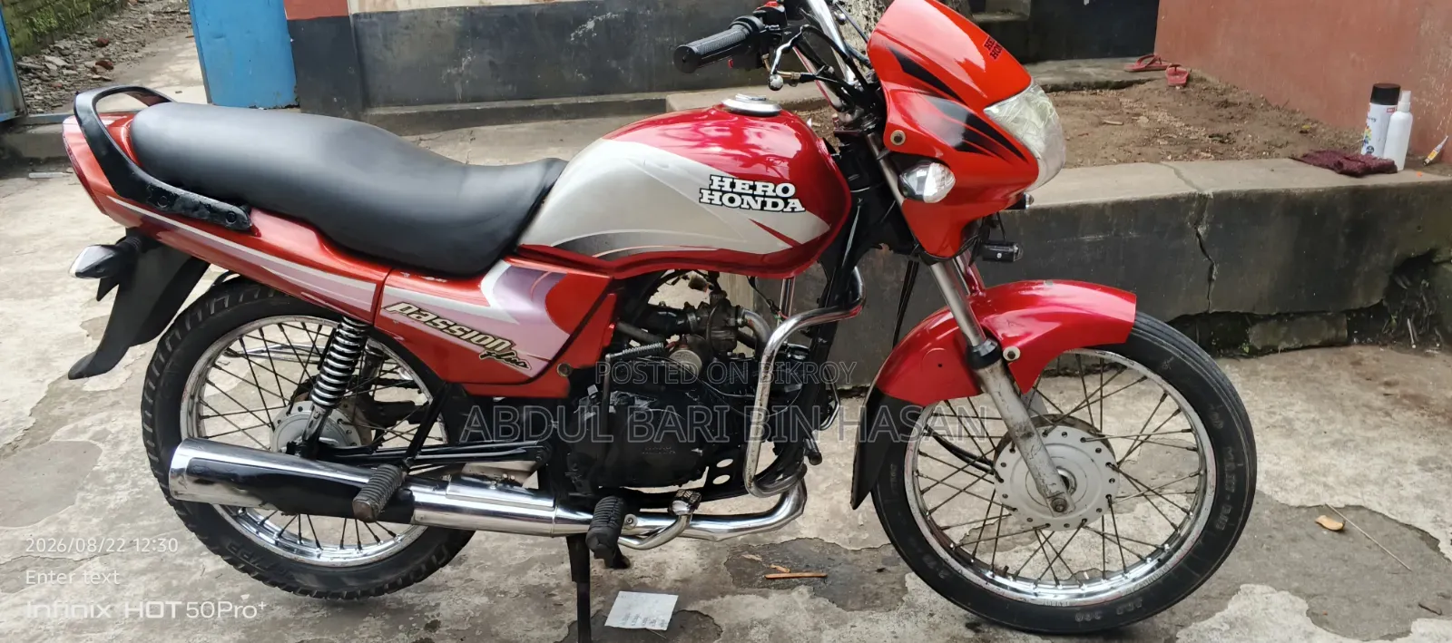 Hero Passion Pro 2010 Red